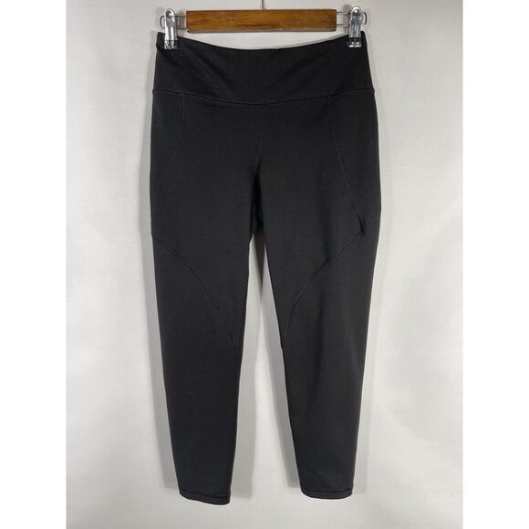 Patagonia Women's Small‎ Black Activewear Crop Leggings - Picture 1 of 10